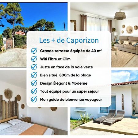 Caporizon-Villa Courant-Terrasse-Proche Plage Mimizan-Plage Zewnętrze zdjęcie